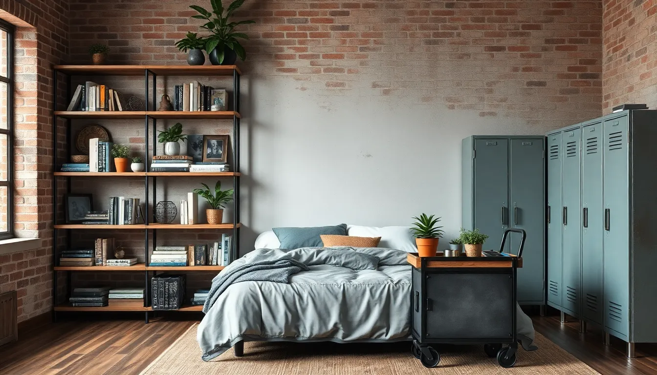 23 Industrial Bedroom Decor Ideas That Transform Your Space Into a Stylish Retreat 11
