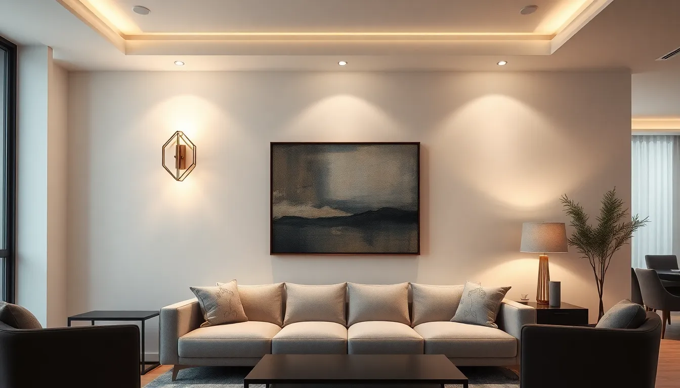 27 Modern Living Room Lighting Ideas to Transform Your Space in 2025 11