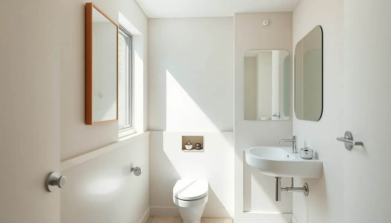 27 Small Bathroom Toilet Ideas That Maximize Space & Style (2025) 12 27 Small Bathroom Toilet Ideas That Maximize Space & Style (2025) 11