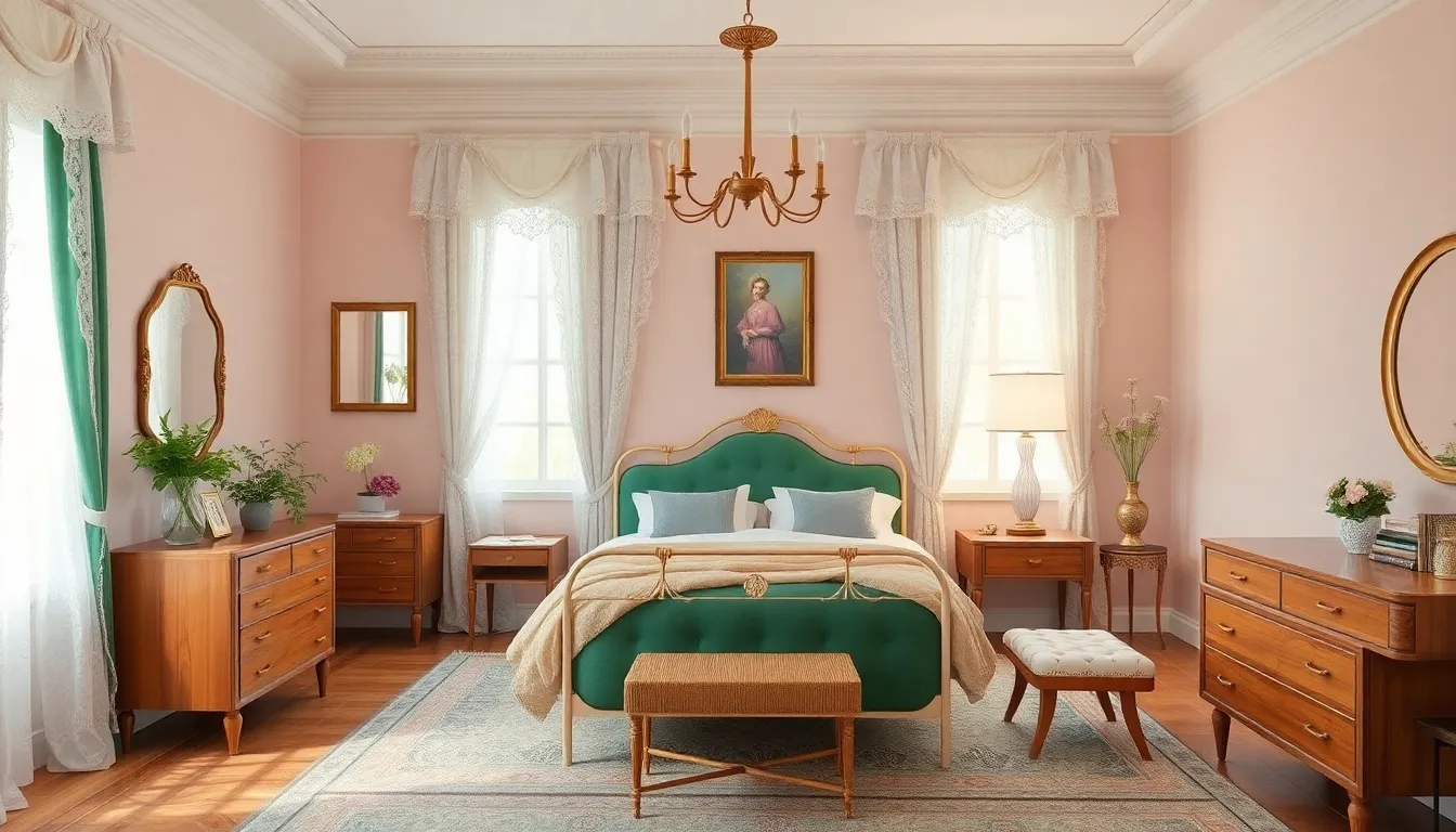 25 Stunning Vintage Bedroom Decor Ideas to Transform Your Space in 2025 12 25 Stunning Vintage Bedroom Decor Ideas to Transform Your Space in 2025 11