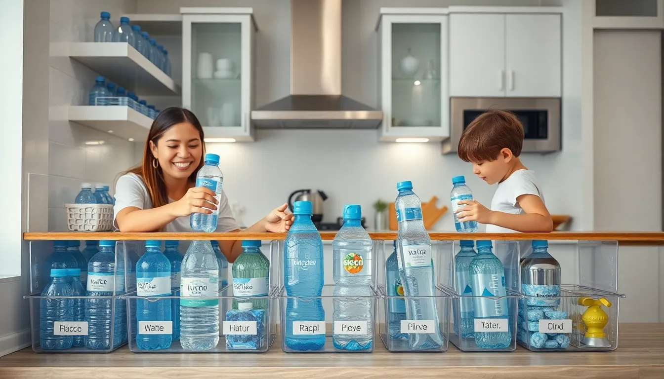 15 Clever Water Bottle Storage Ideas That Will Transform Your Cluttered Kitchen 12 15 Clever Water Bottle Storage Ideas That Will Transform Your Cluttered Kitchen 11