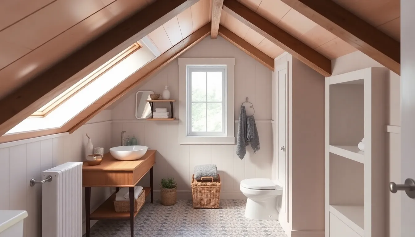 27 Genius Attic Bathroom Ideas That Transform Wasted Space Into Luxury 13