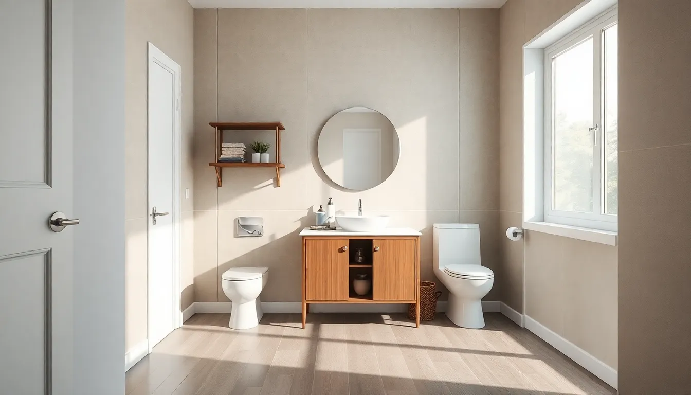 15 Small Bathroom Flooring Ideas That Make Tiny Spaces Look Bigger in 2025 13