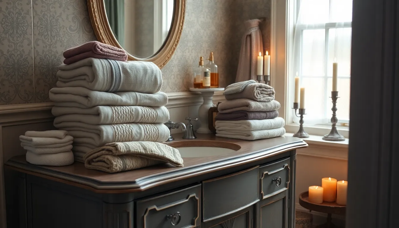 25 Creative Bathroom Hand Towel Display Ideas That Transform Your Space 13