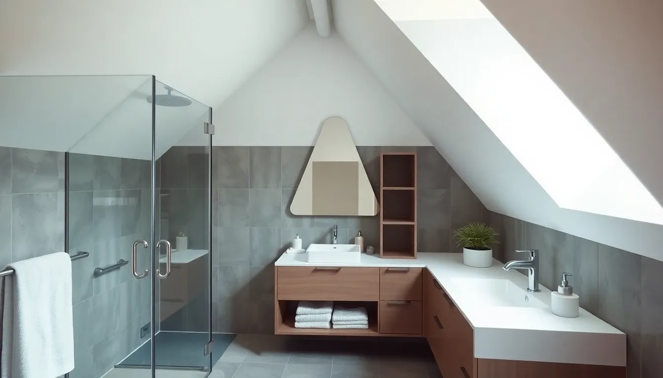 25 Creative Bathroom in Loft Ideas That Transform Small Spaces Into Stylish Retreats 14 25 Creative Bathroom in Loft Ideas That Transform Small Spaces Into Stylish Retreats 13