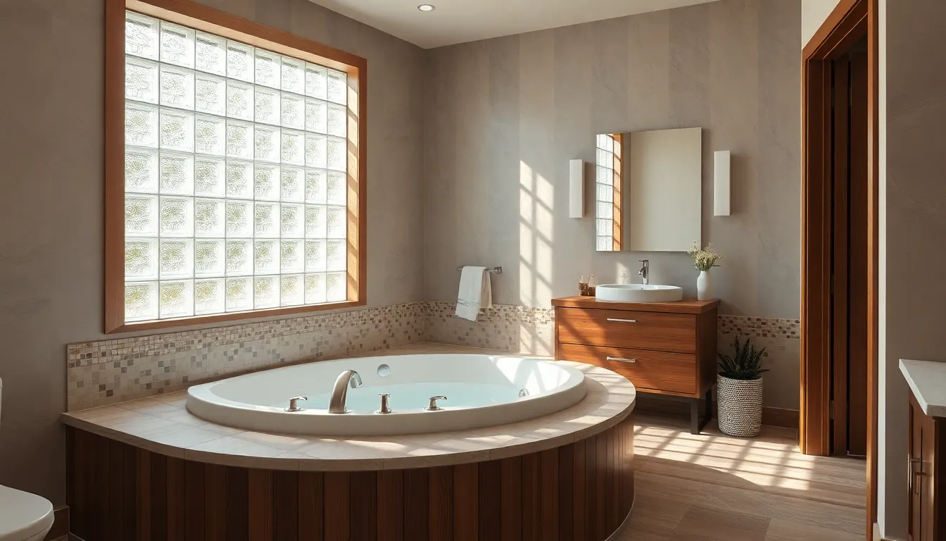 25 Stunning Bathroom Jacuzzi Tub Ideas to Transform Your Space Into a Spa Retreat 14 25 Stunning Bathroom Jacuzzi Tub Ideas to Transform Your Space Into a Spa Retreat 13