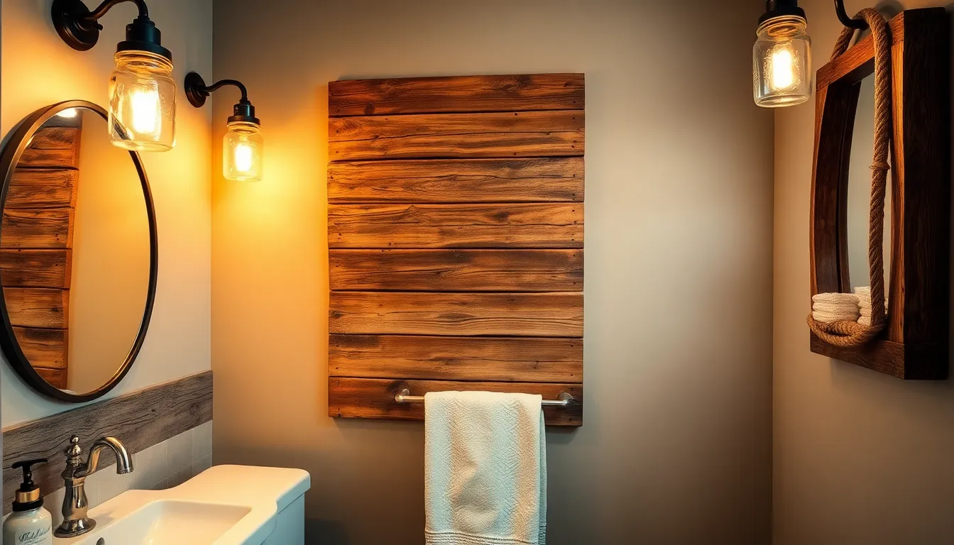 25 Stunning Bathroom Rustic Ideas to Transform Your Space on Any Budget 13