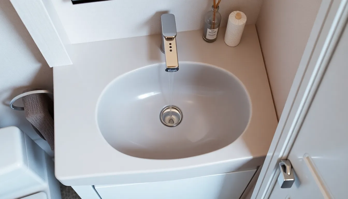 25 Brilliant Small Bathroom Sink Ideas That Maximize Every Inch of Space 13