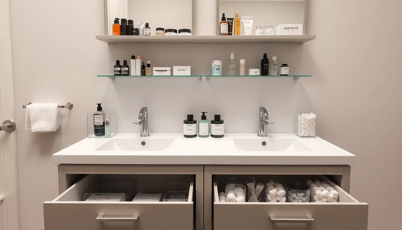 25 Stunning Bathroom Vanity Decor Ideas to Transform Your Space on Any Budget 14 25 Stunning Bathroom Vanity Decor Ideas to Transform Your Space on Any Budget 13