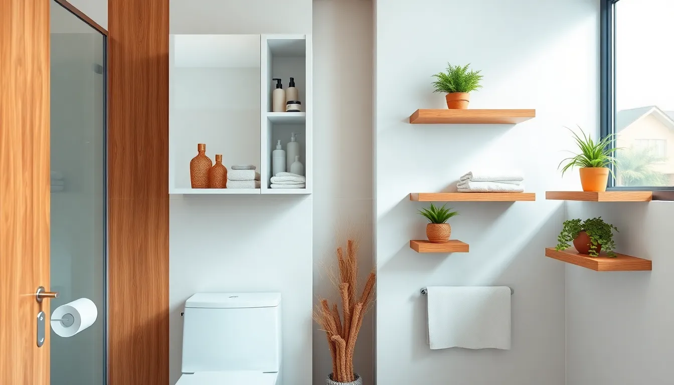 25 Brilliant Bathroom Wall Storage Ideas to Maximize Your Small Space 13