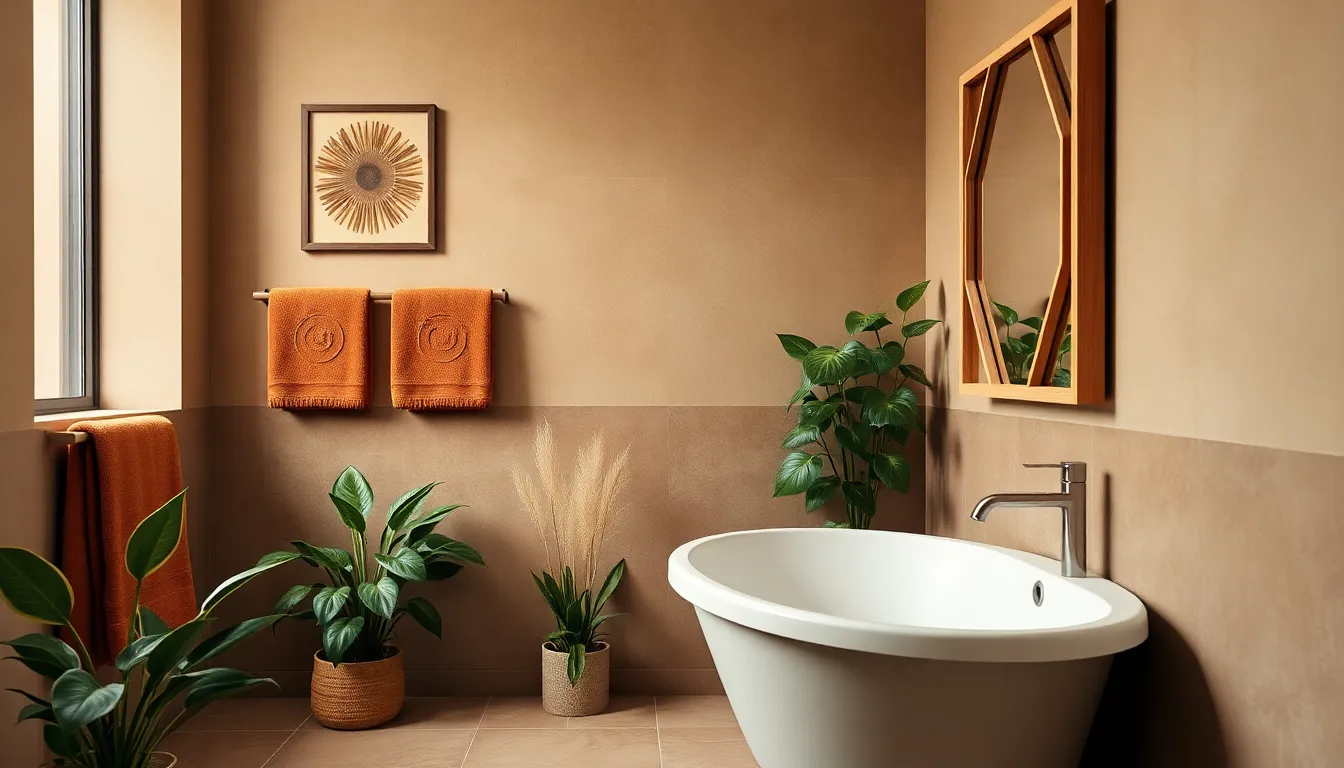 25 Stunning Brown Bathroom Ideas That Will Transform Your Space Into a Spa Retreat 13