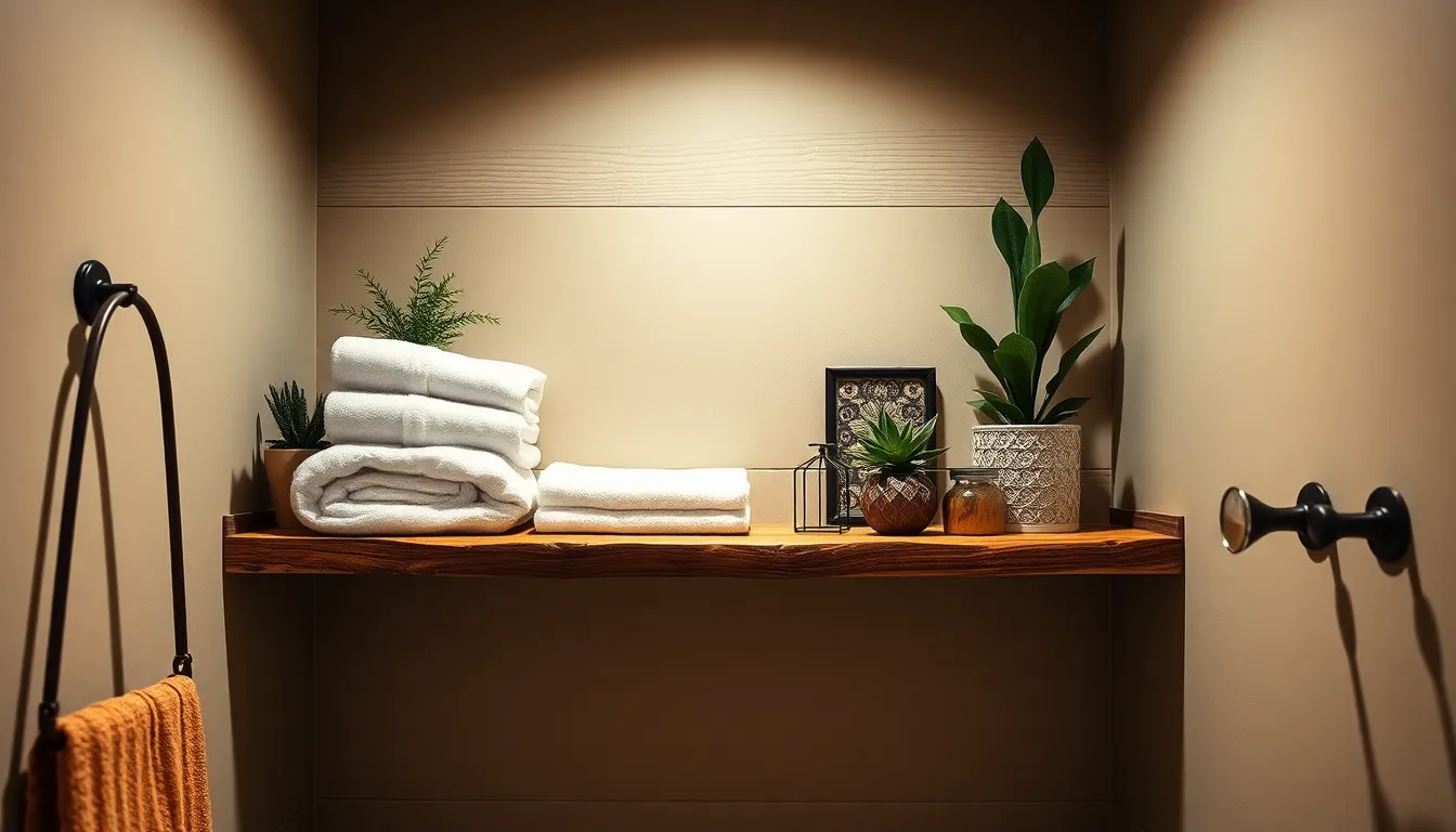 35 Genius Corner Shelf Ideas for Bathroom Storage (Works in Any Space!) 14 35 Genius Corner Shelf Ideas for Bathroom Storage (Works in Any Space!) 13