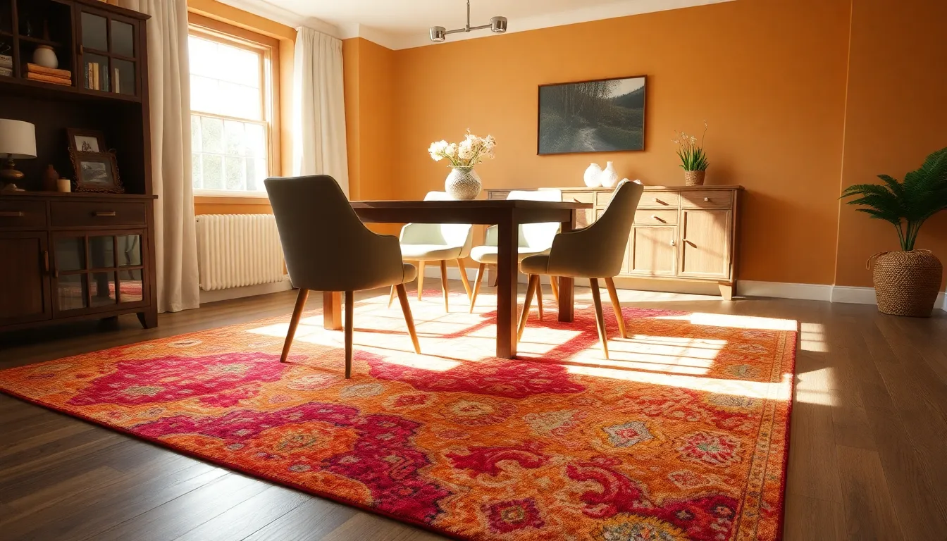 25 Stunning Dining Room Rug Ideas to Transform Your Space in 2025 14 25 Stunning Dining Room Rug Ideas to Transform Your Space in 2025 13