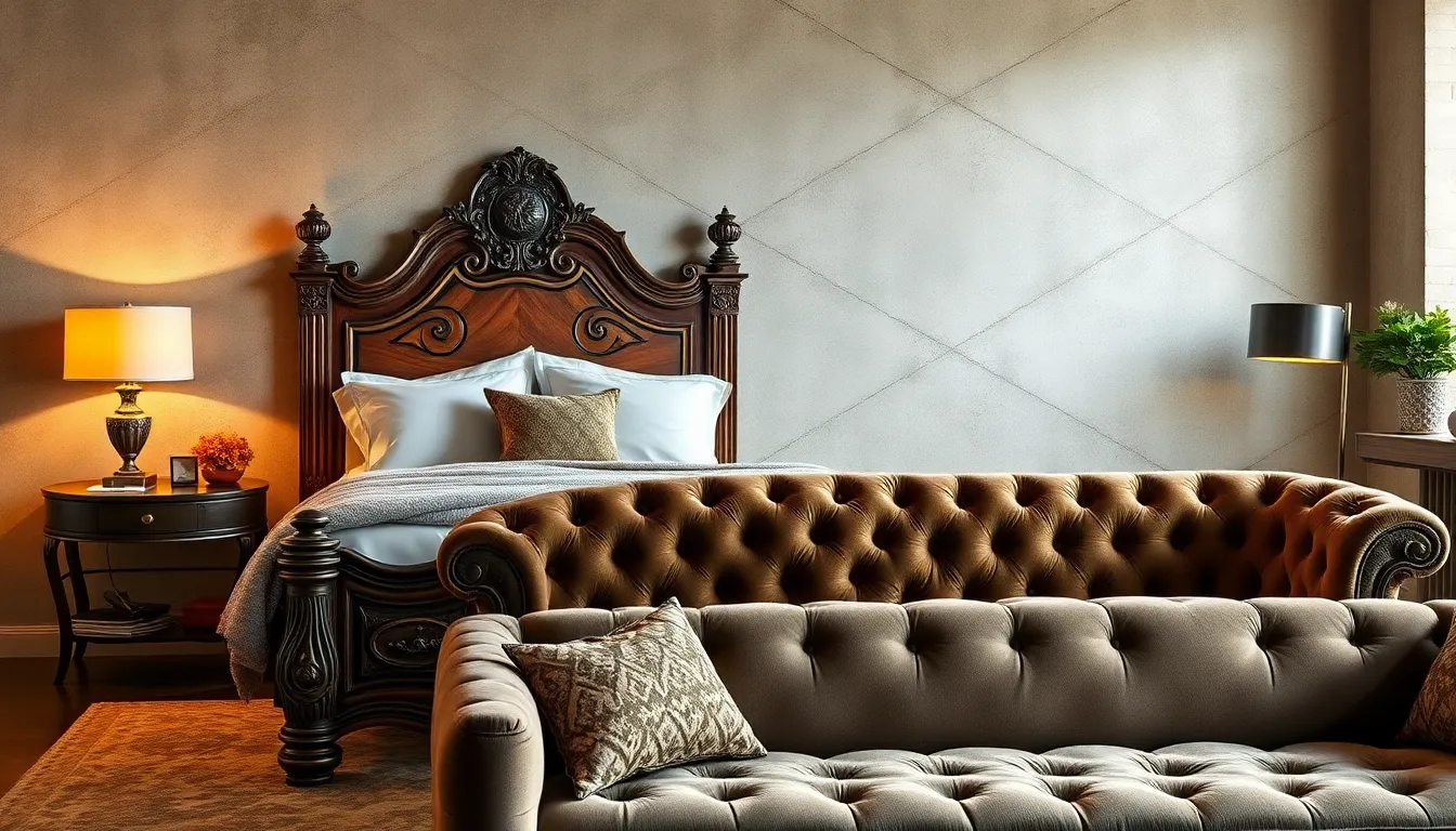 25 Eclectic Bedroom Decor Ideas That Mix Vintage, Modern & Global Style 14 25 Eclectic Bedroom Decor Ideas That Mix Vintage, Modern & Global Style 13
