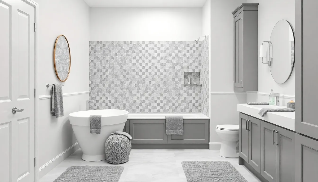 30 Stunning Grey and White Bathroom Ideas That Will Transform Your Space 13