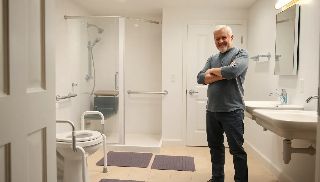 15 Stylish Handicap Bathroom Ideas That Don't Sacrifice Beauty for Safety 14 15 Stylish Handicap Bathroom Ideas That Don't Sacrifice Beauty for Safety 13