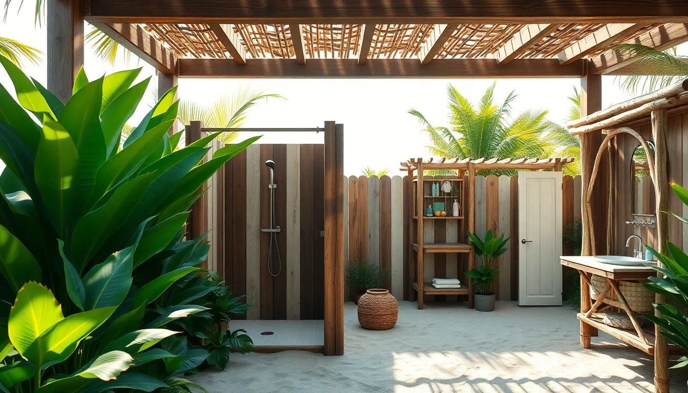 25 Stunning Beach Bathroom Ideas to Transform Your Space Into a Coastal Paradise 13