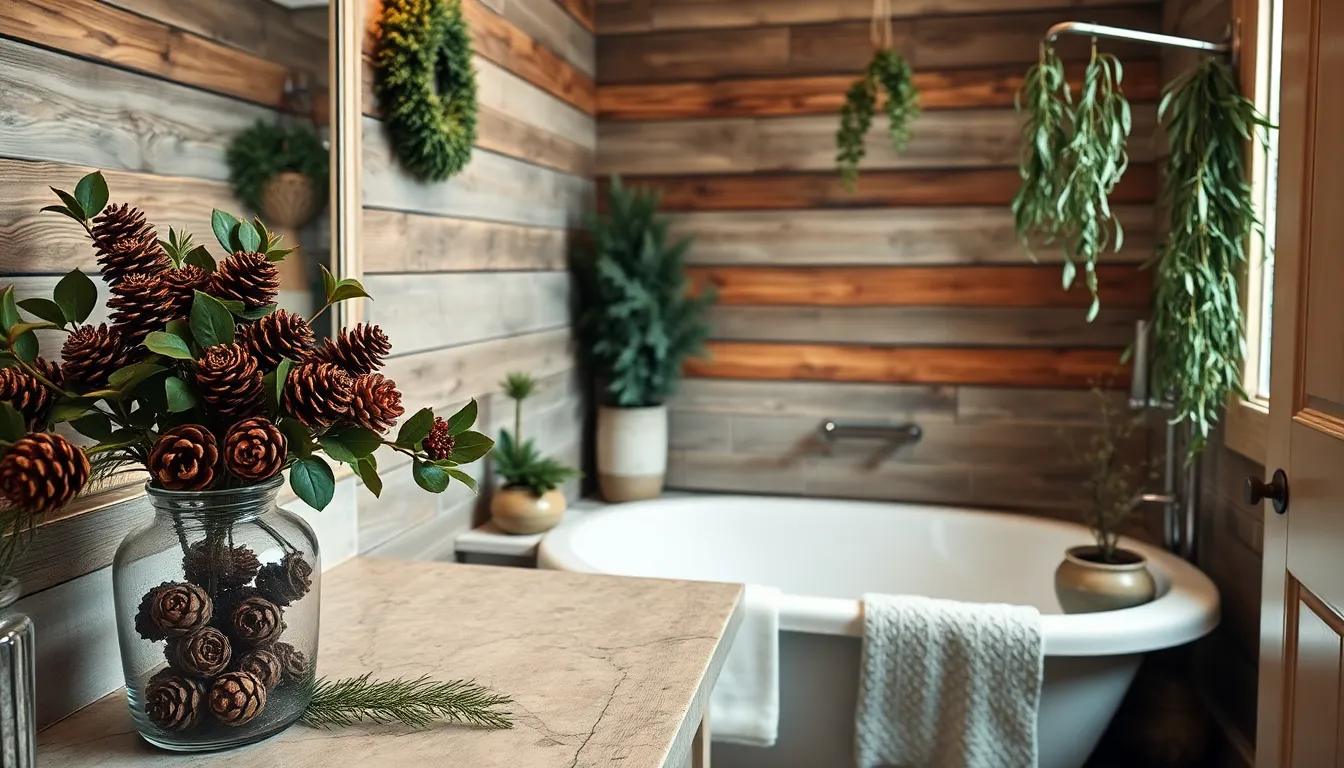 25 Creative Ideas for Decorating Your Bathroom for Christmas (Easy & Budget-Friendly!) 13
