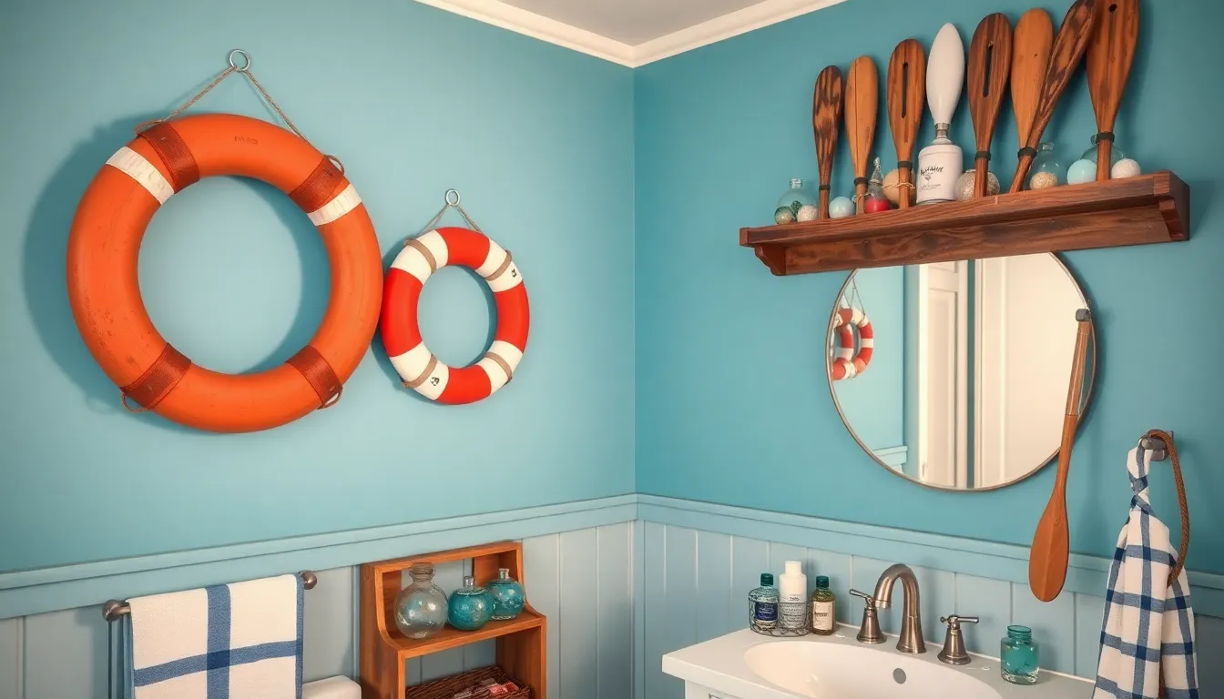 25 Stunning Nautical Bathroom Ideas That'll Transform Your Space Into a Coastal Retreat 13