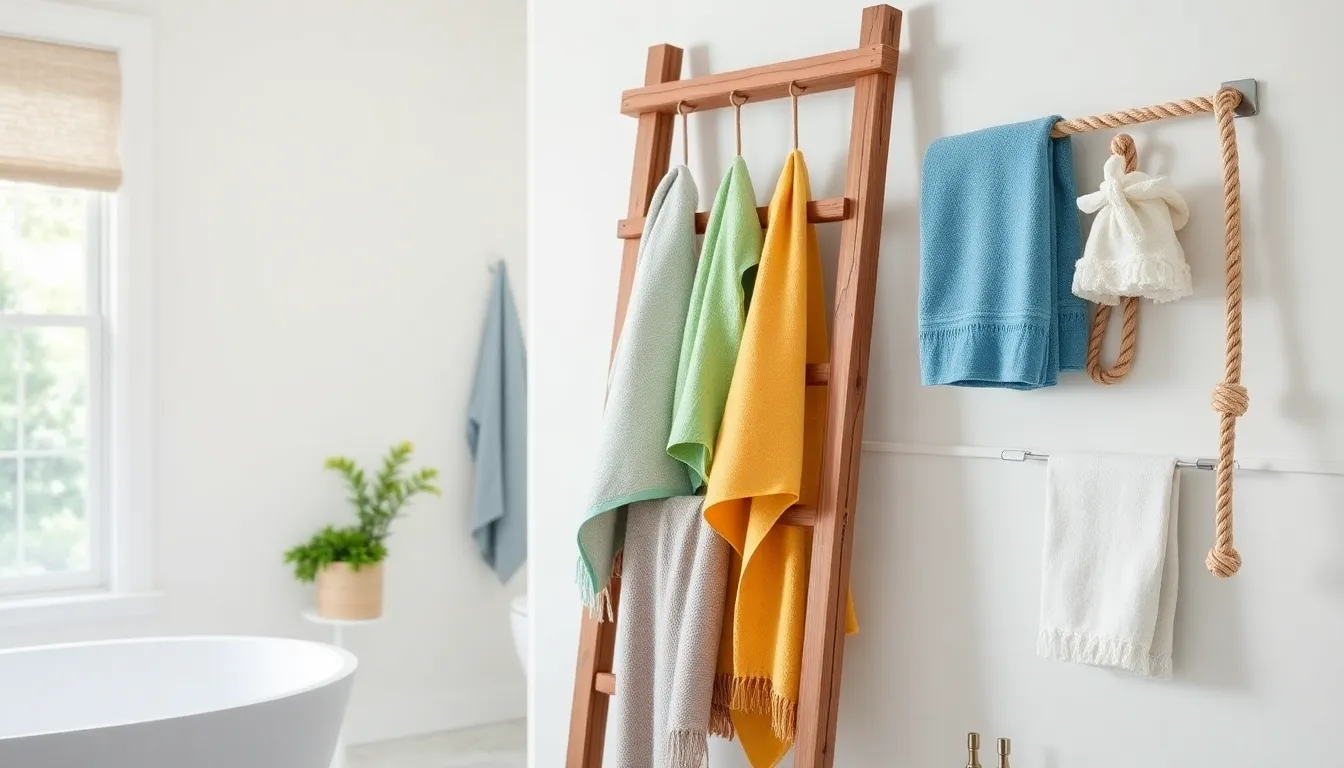 25 Creative Ideas for Towels in Bathroom Storage & Style (2025 Guide) 13