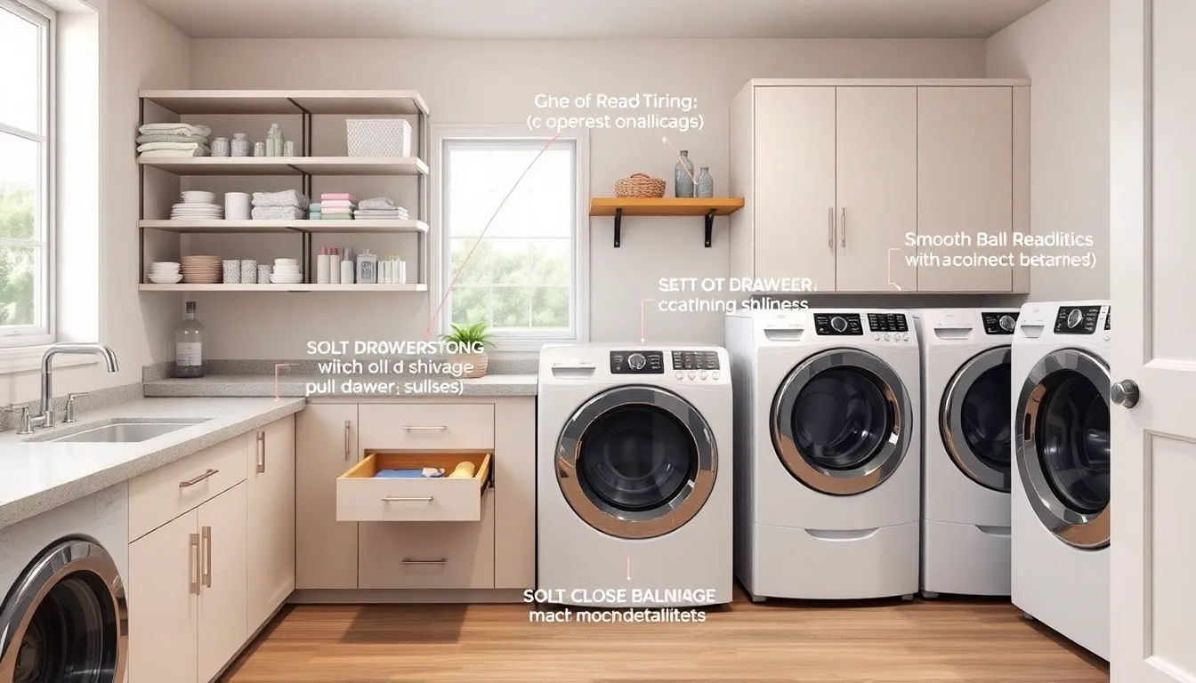 27 Brilliant Laundry Room Shelving Ideas to Maximize Your Space (2025 Guide) 13