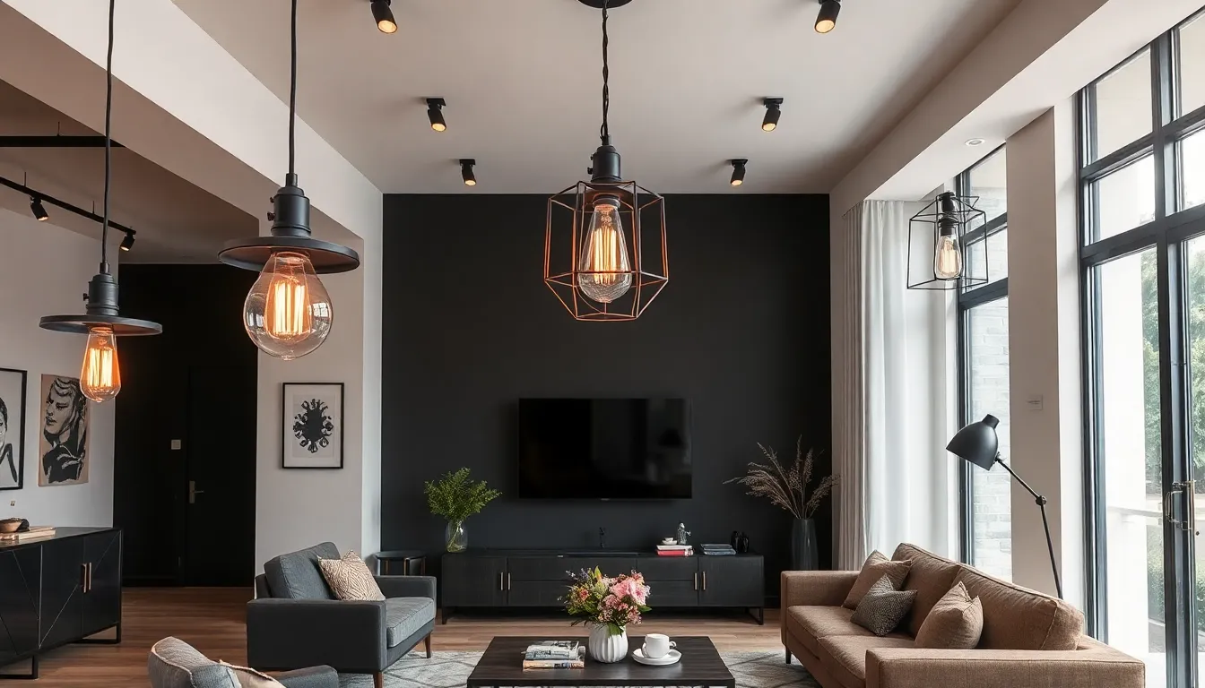 27 Modern Living Room Lighting Ideas to Transform Your Space in 2025 13