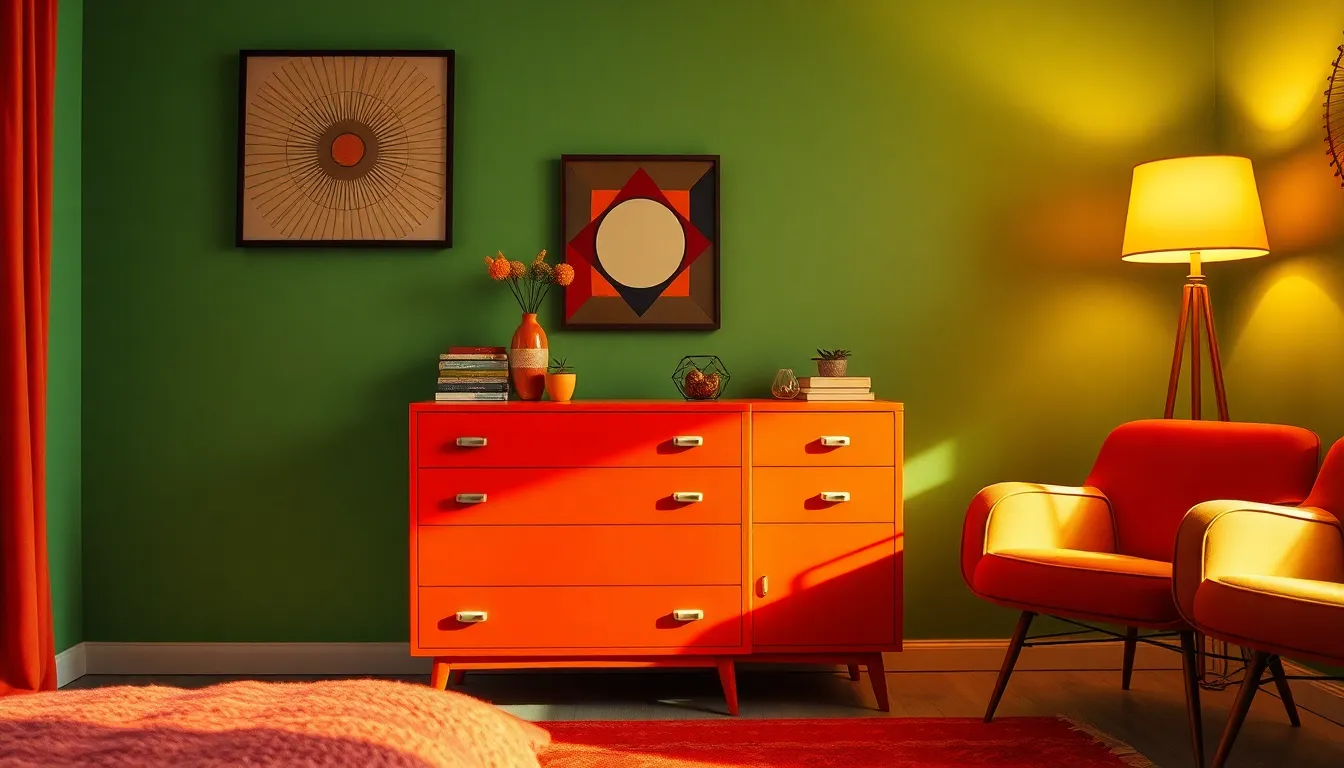 15 Groovy Retro Bedroom Decor Ideas That'll Transform Your Space on Any Budget 13
