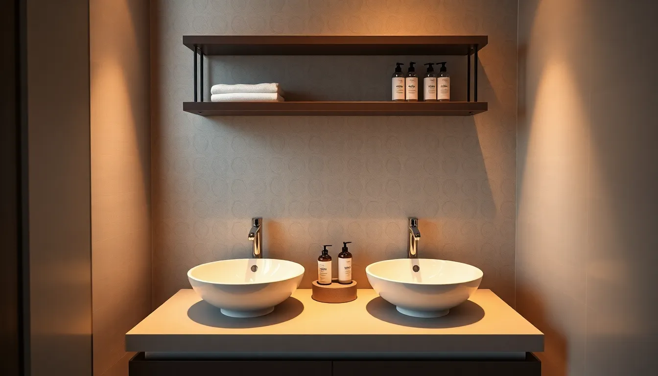 25 Brilliant Small Bathroom Sink Ideas That Maximize Every Inch of Space 15