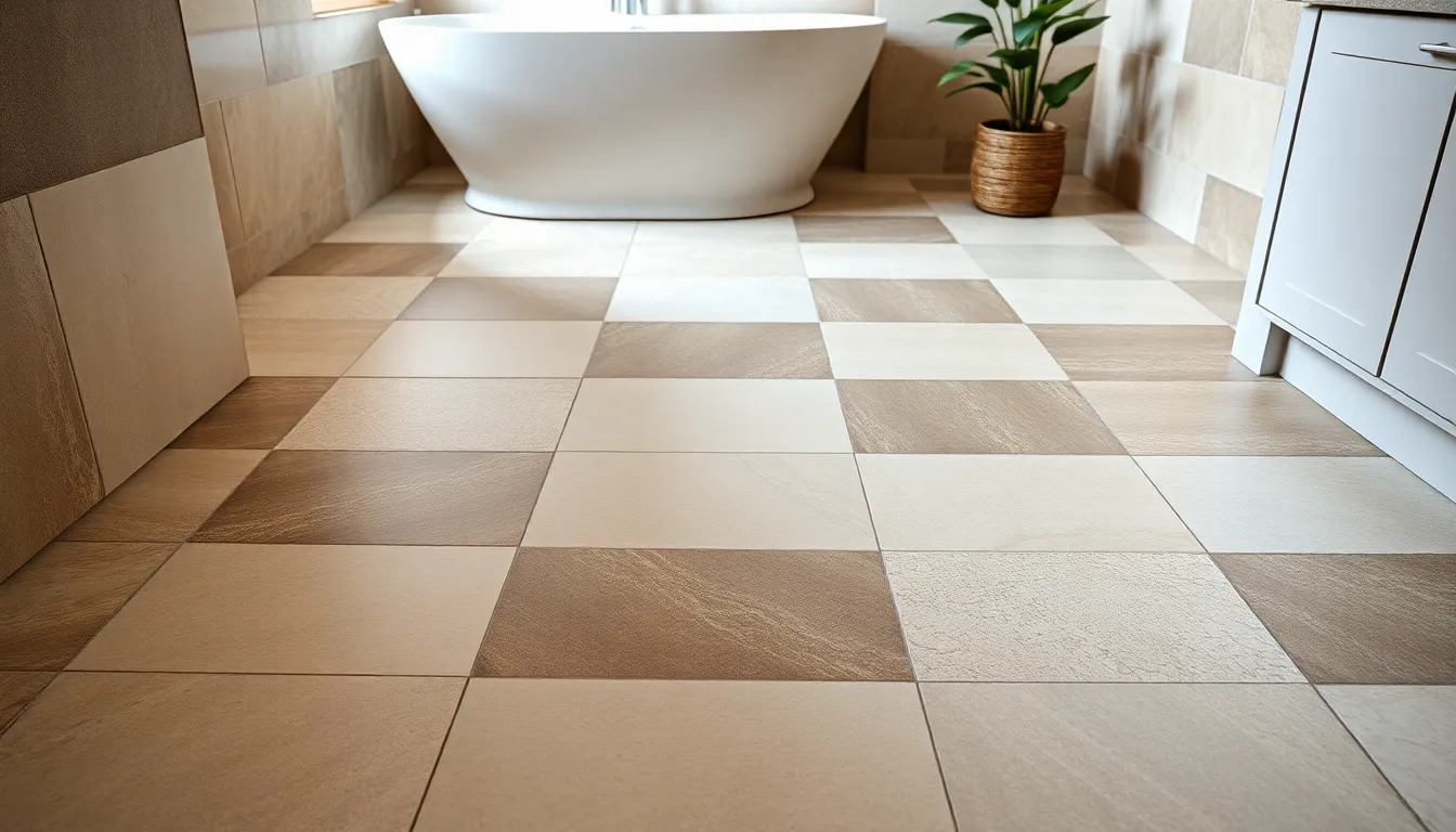 25 Stunning Bathroom Tile Floor Ideas to Transform Your Space in 2025 15