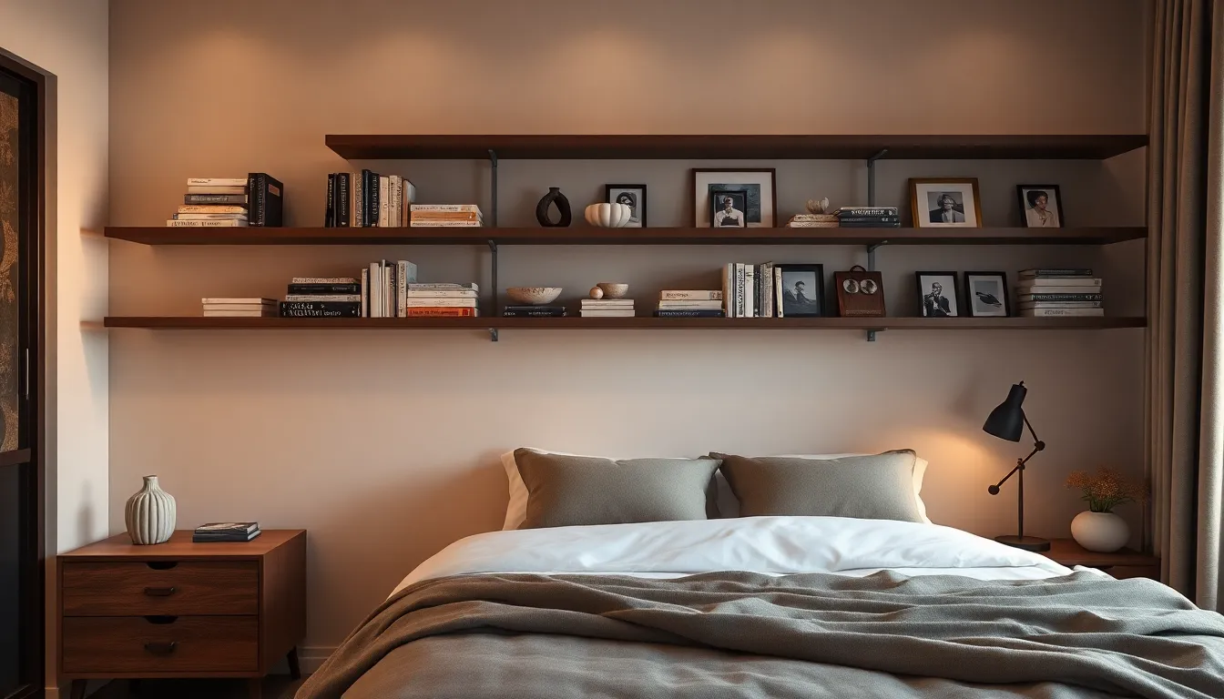 25 Brilliant Bedroom Shelving Ideas to Maximize Your Space in 2025 16 25 Brilliant Bedroom Shelving Ideas to Maximize Your Space in 2025 15