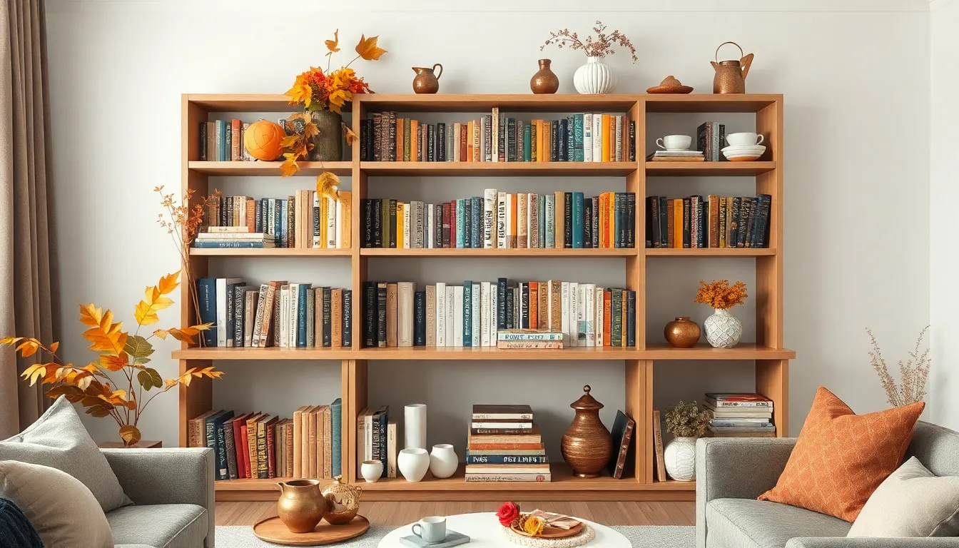 25 Stunning Bookshelf Decor Ideas to Transform Your Space in 2025 15