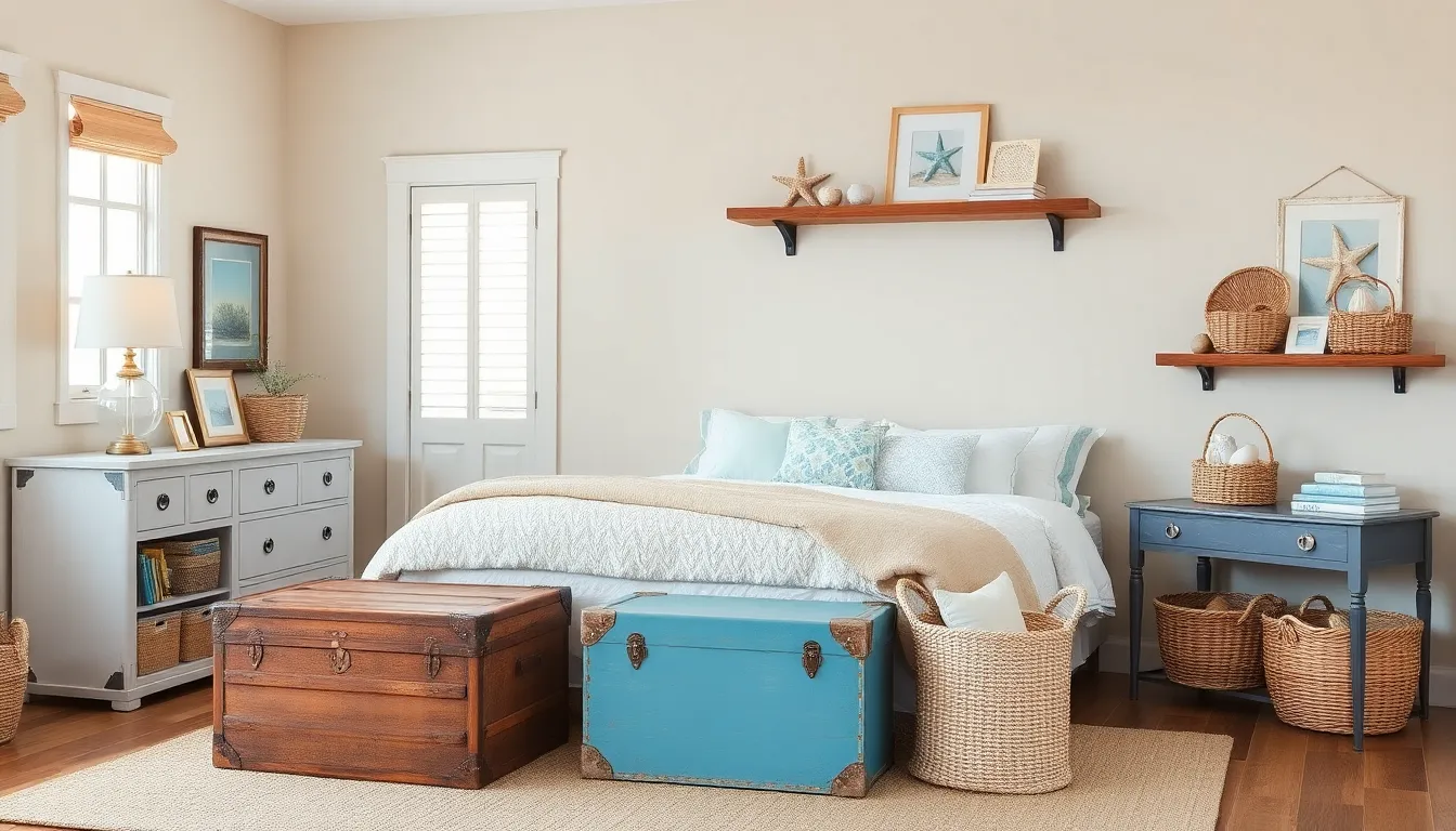 25 Coastal Bedroom Decor Ideas That'll Transform Your Space Into a Seaside Retreat 16 25 Coastal Bedroom Decor Ideas That'll Transform Your Space Into a Seaside Retreat 15