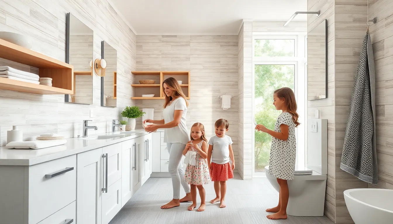 25 Family Bathroom Ideas That Actually Work for Busy Households 16 25 Family Bathroom Ideas That Actually Work for Busy Households 15