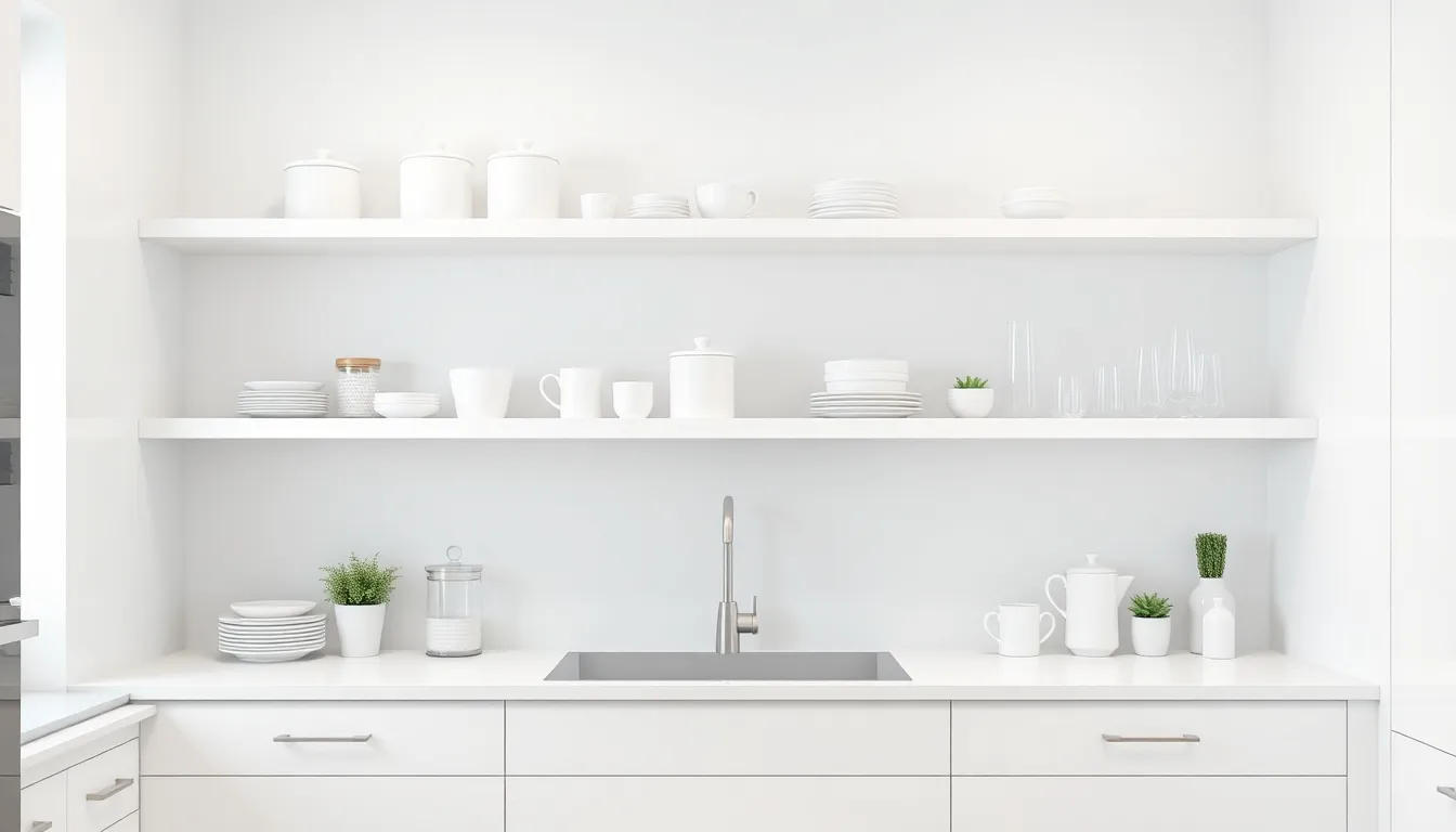 25 Floating Shelves Kitchen Ideas That'll Transform Your Space (+ Easy Install Tips) 16 25 Floating Shelves Kitchen Ideas That'll Transform Your Space (+ Easy Install Tips) 15