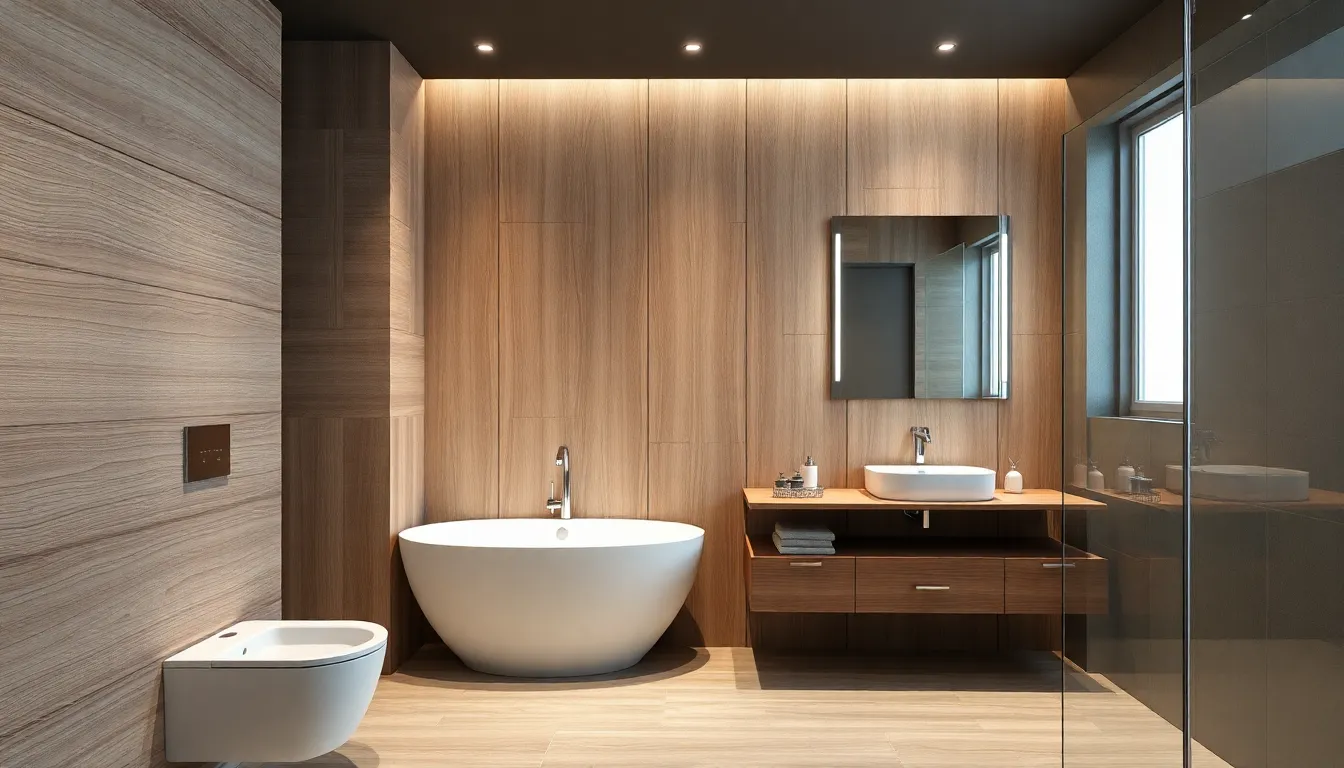 27 Creative Bathroom Wall Ideas Instead of Tiles (That Actually Work!) 15