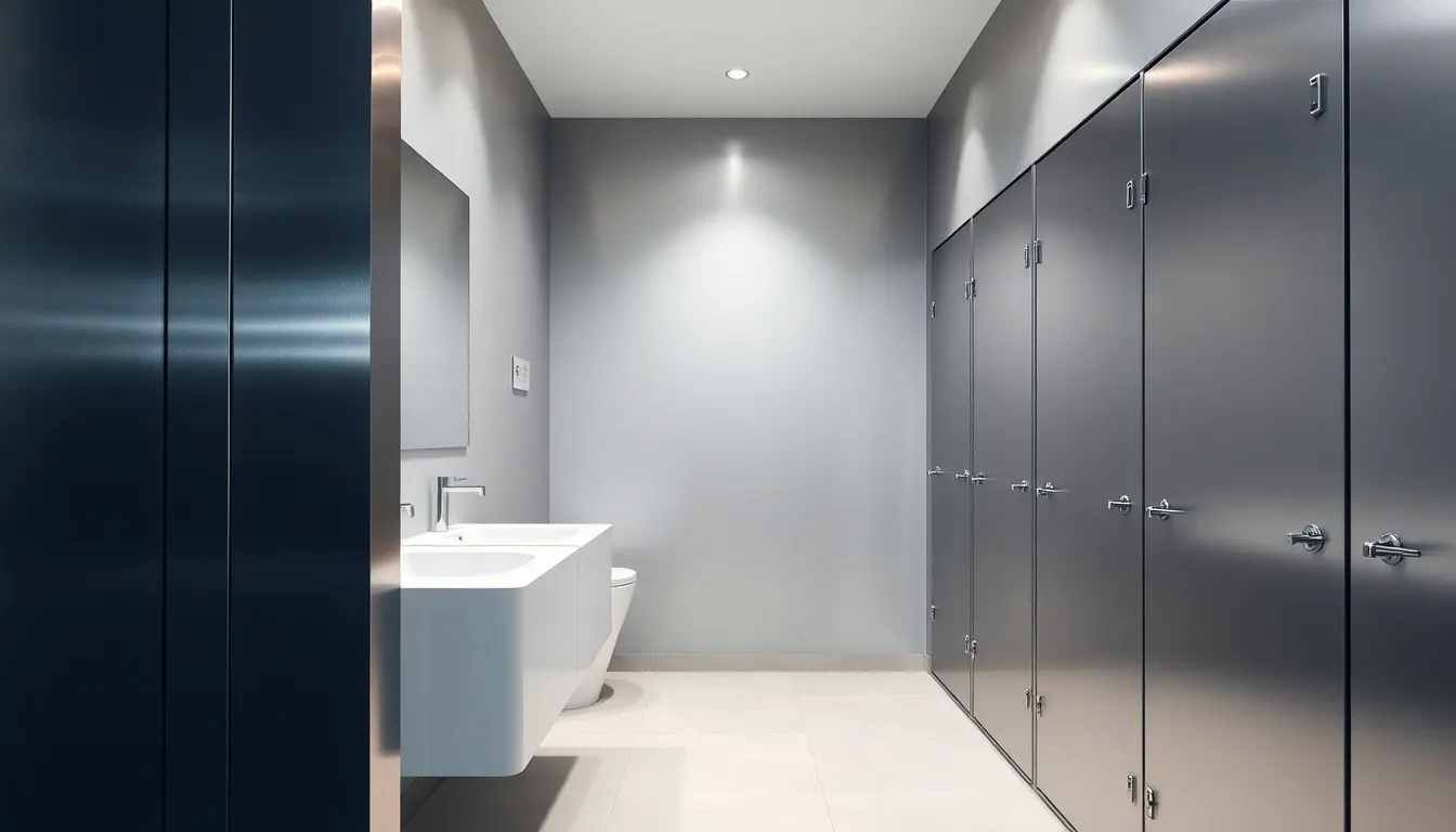 25 Bathroom Partition Ideas to Transform Your Space (Glass, Wood & More) 18 25 Bathroom Partition Ideas to Transform Your Space (Glass, Wood & More) 17