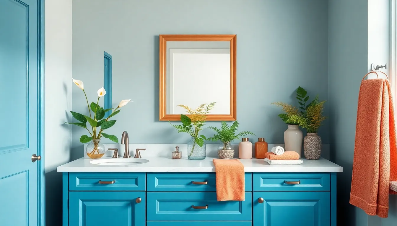 27 Stunning Blue Vanity Bathroom Ideas That Will Transform Your Space 17
