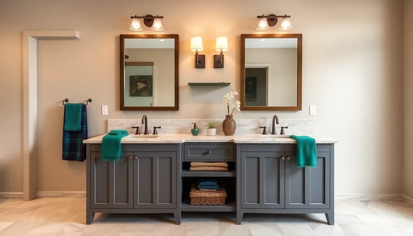 50 Double Sink Bathroom Ideas That Transform Your Morning Routine (2025 Guide) 18 50 Double Sink Bathroom Ideas That Transform Your Morning Routine (2025 Guide) 17