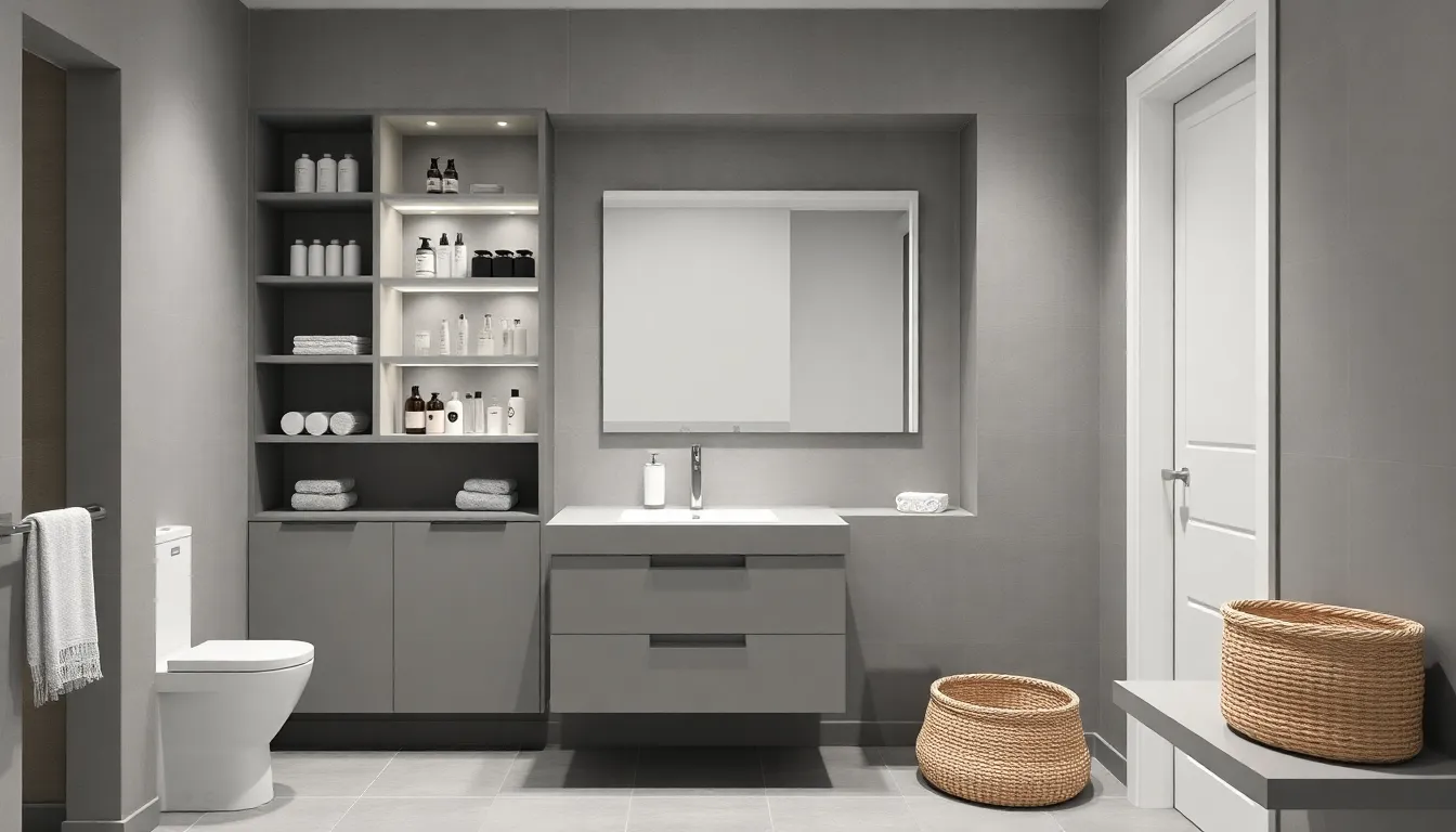 30 Stunning Grey and White Bathroom Ideas That Will Transform Your Space 17
