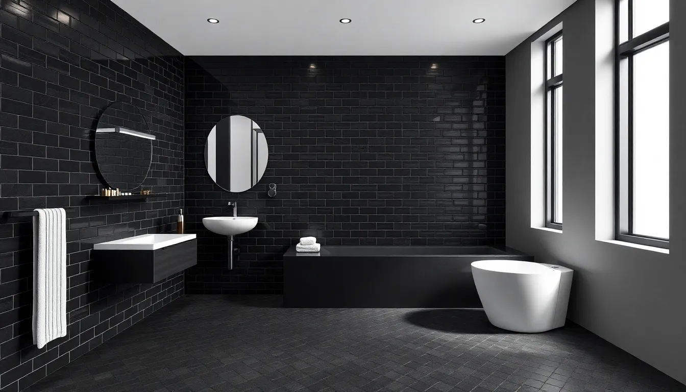 20 Stunning All Black Bathroom Ideas That Will Transform Your Space in 2025 1