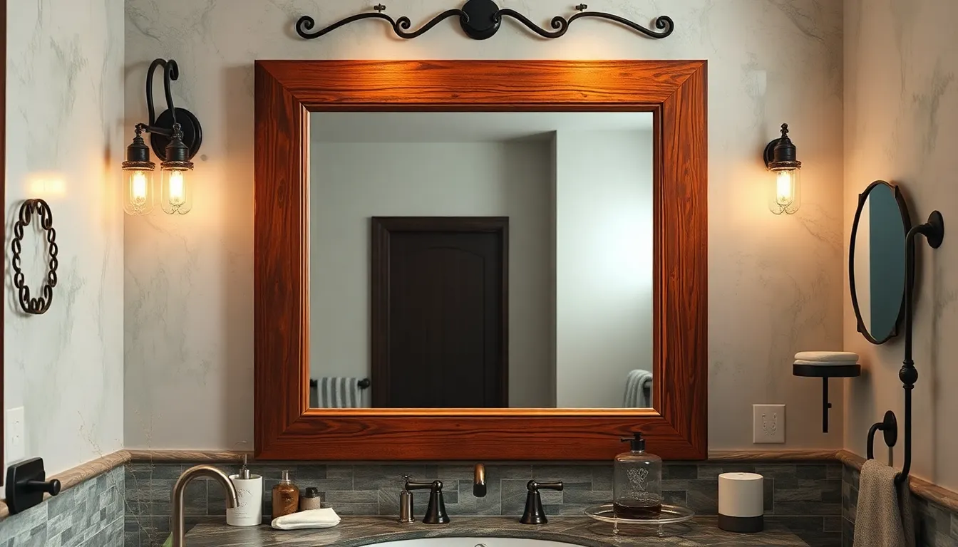 25 Stunning Bathroom Mirror Decoration Ideas to Transform Your Space in 2025 2 25 Stunning Bathroom Mirror Decoration Ideas to Transform Your Space in 2025 1