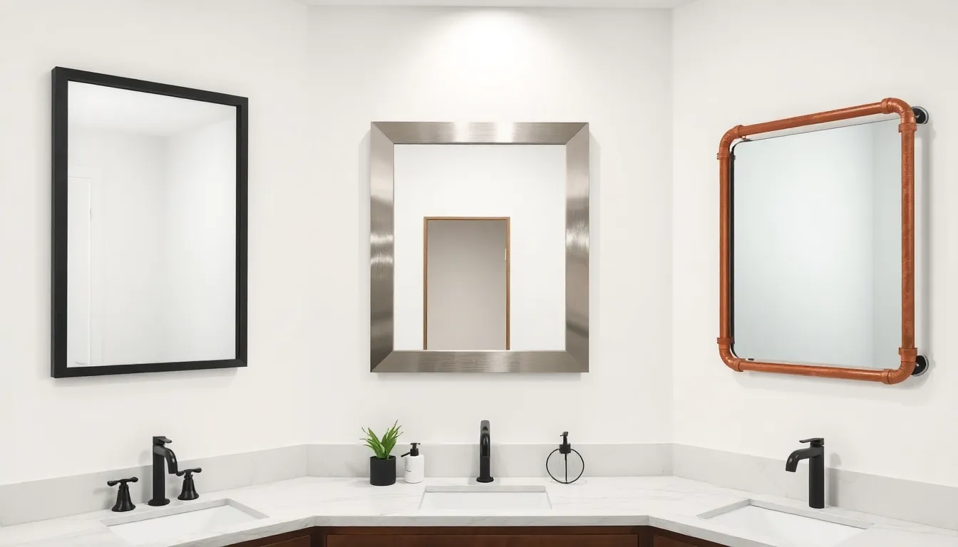 25 Stunning Bathroom Mirror Frame Ideas to Transform Your Space (DIY & Budget-Friendly!) 1