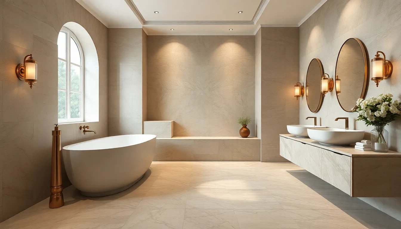 15 Best Bathroom Non Slip Flooring Ideas That Prevent Falls (2025 Guide) 1