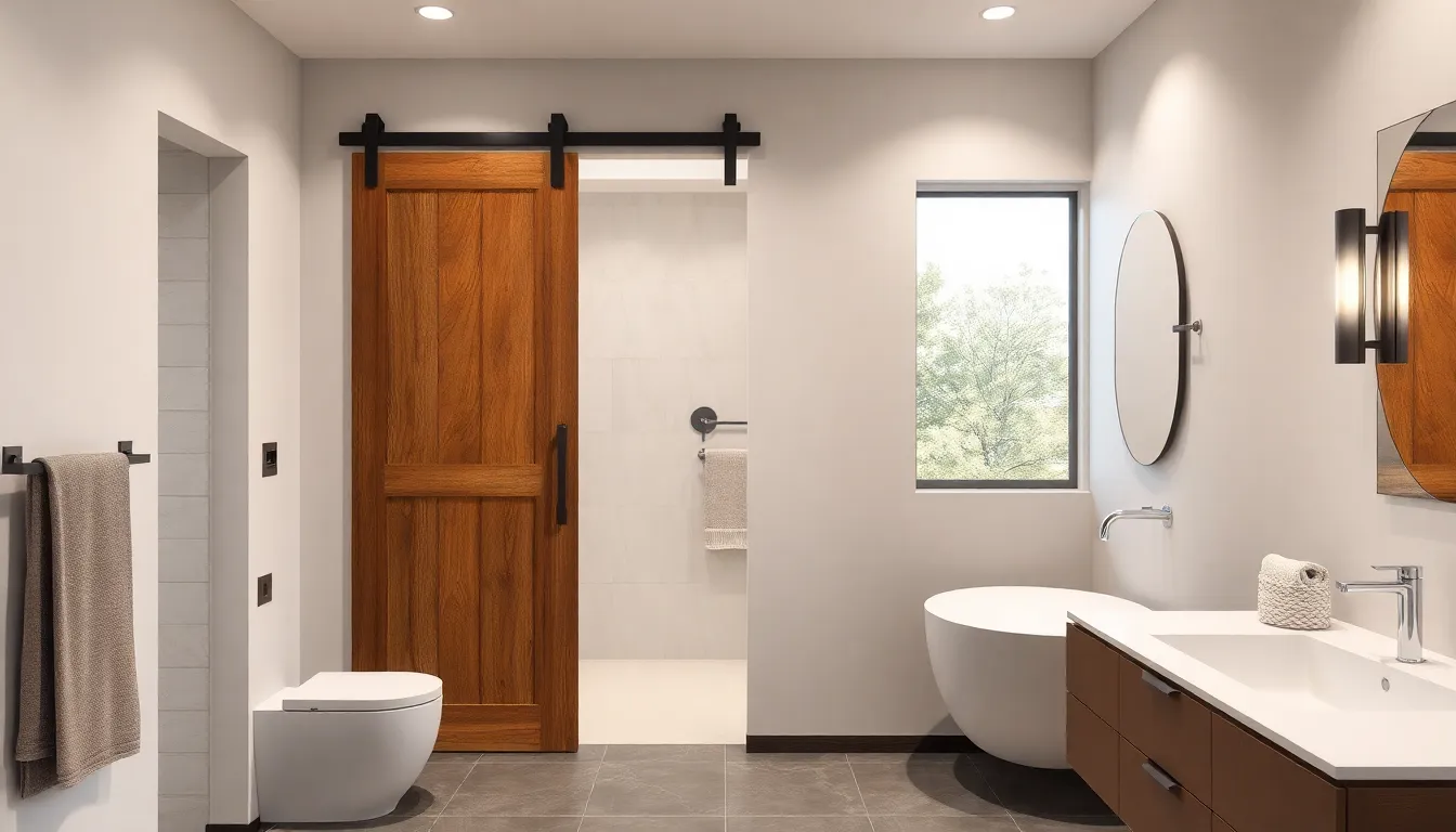 25 Bathroom Partition Ideas to Transform Your Space (Glass, Wood & More) 2 25 Bathroom Partition Ideas to Transform Your Space (Glass, Wood & More) 1