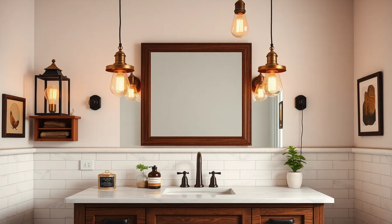 25 Stunning Bathroom Pendant Lighting Ideas to Transform Your Space in 2025 1