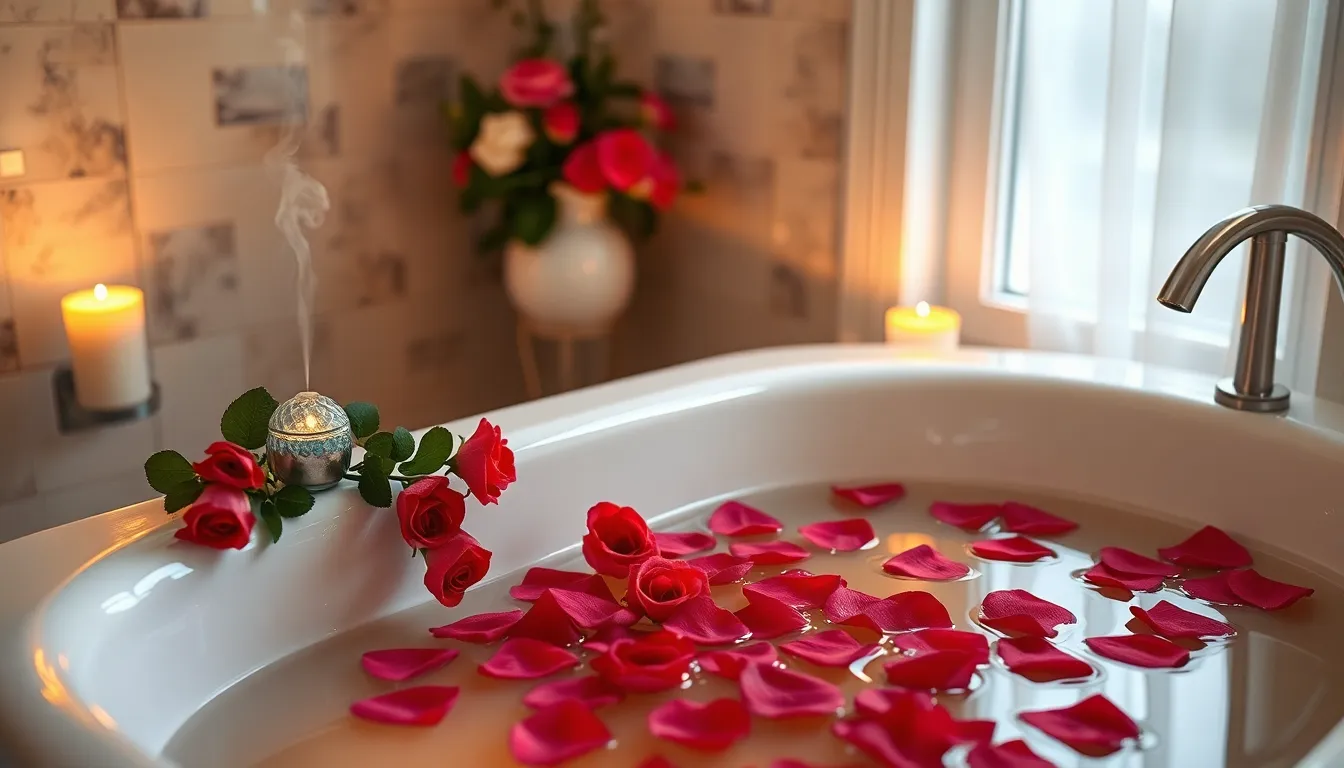 25 Stunning Bathroom Romantic Ideas to Transform Your Space into a Love Oasis 2 25 Stunning Bathroom Romantic Ideas to Transform Your Space into a Love Oasis 1
