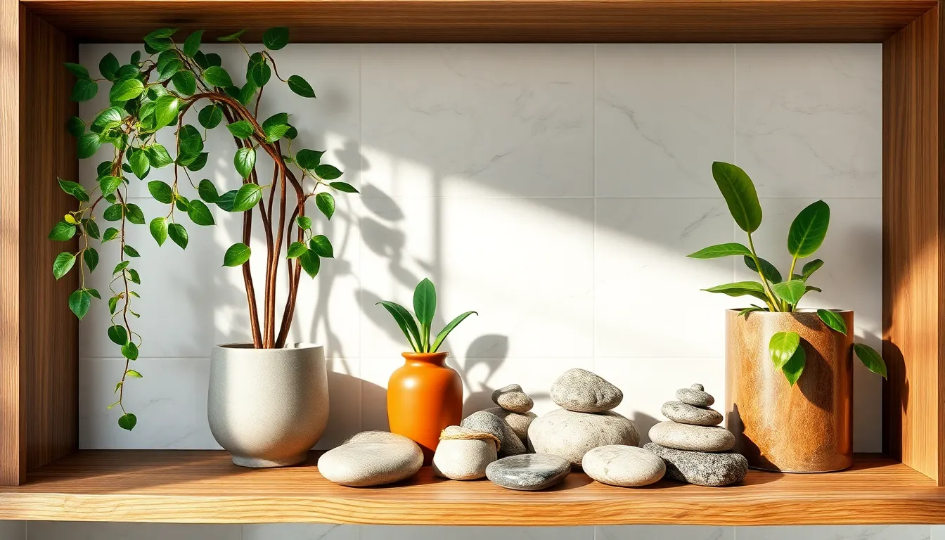 25 Stunning Bathroom Shelf Decor Ideas to Transform Your Space in 2025 1
