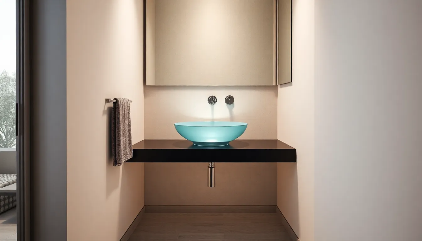 25 Brilliant Small Bathroom Sink Ideas That Maximize Every Inch of Space 1