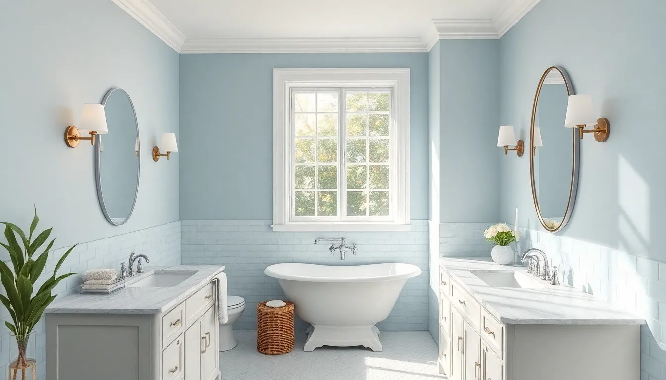 25 Stunning Blue Bathroom Ideas That Will Transform Your Space Into a Spa Retreat 1
