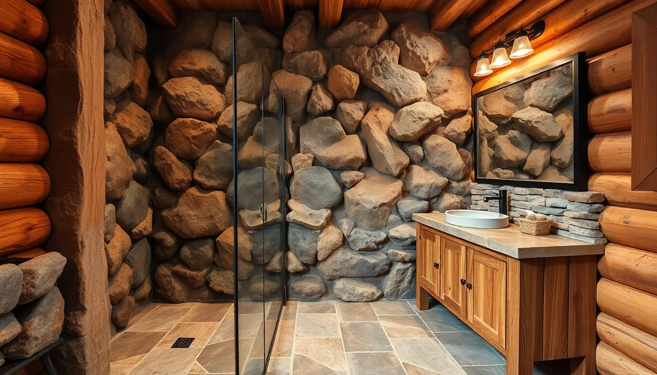 25 Rustic Cabin Bathroom Ideas That Transform Your Space Into a Cozy Retreat 1